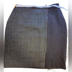 Ann Taylor Black Asymmetrical Pencil Skirt for Work‎